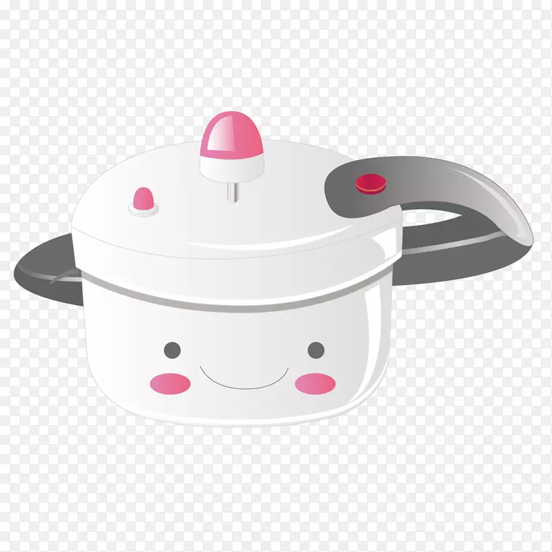 压力烹饪动画奥拉-可爱的卡通炊具