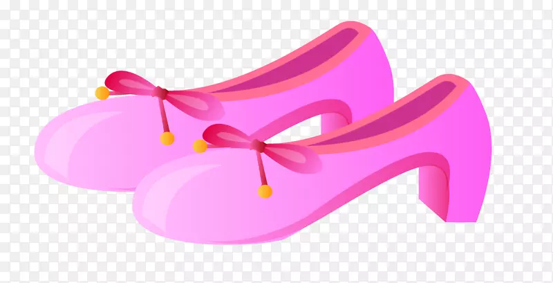 高跟鞋粉红色连衣裙鞋粉红色鞋