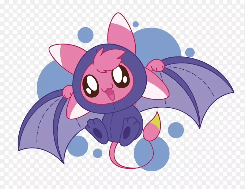 插图-可爱的小蝙蝠