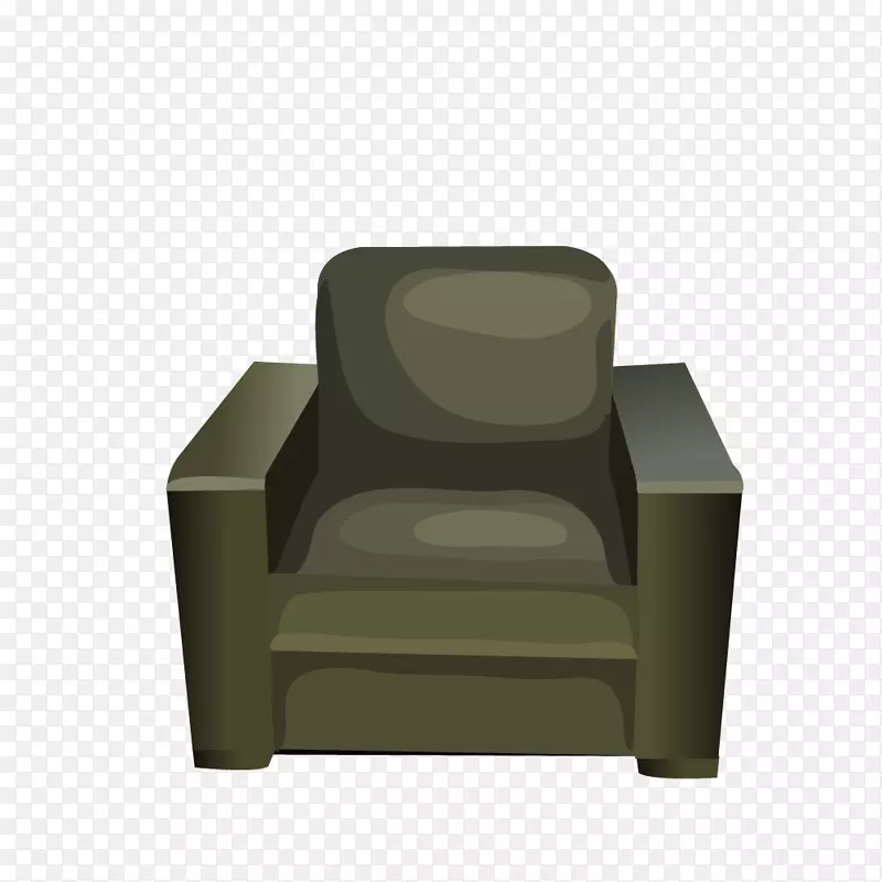 奥斯曼桌椅起居室-灰色沙发