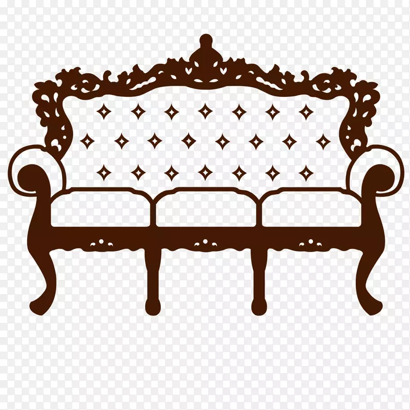 古董家具椅子老式服装手绘欧式沙发