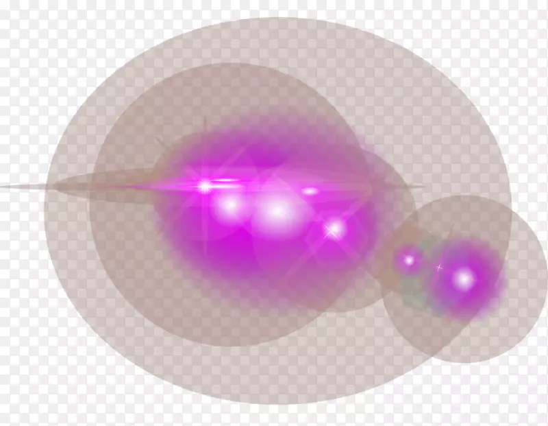 紫色球体-紫色奇幻装饰光效果