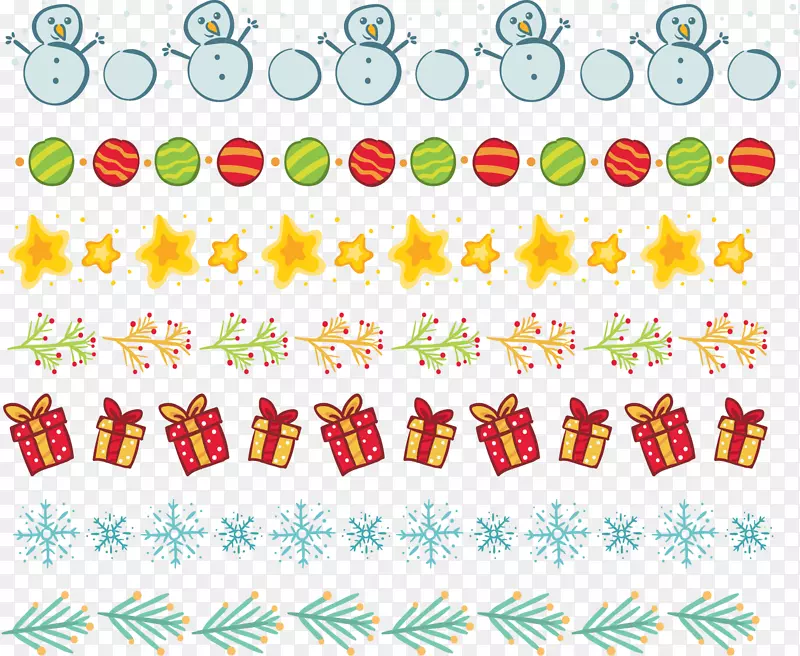 圣诞-创意彩绘冬季假日装饰品