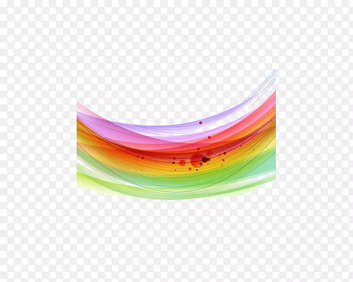 设计师免费提供的彩虹-五颜六色的装饰图案