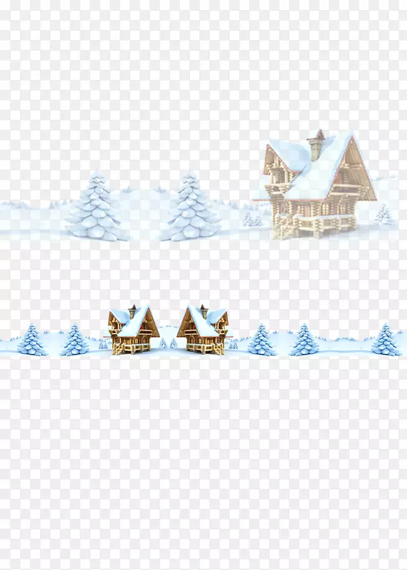 雪地圣诞老人圣诞-雪屋材料