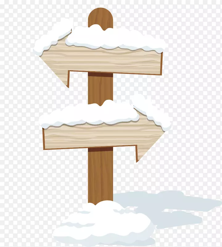 雪覆盖木导证