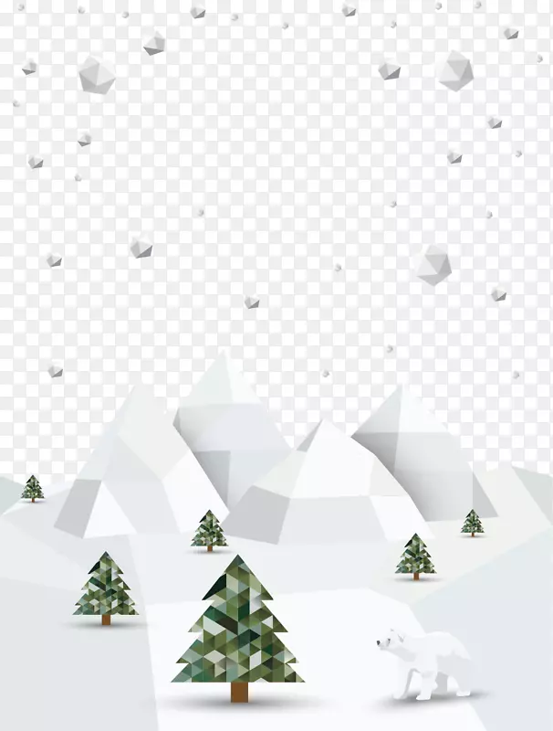 海报冬季雪-创意冬季雪海报材料