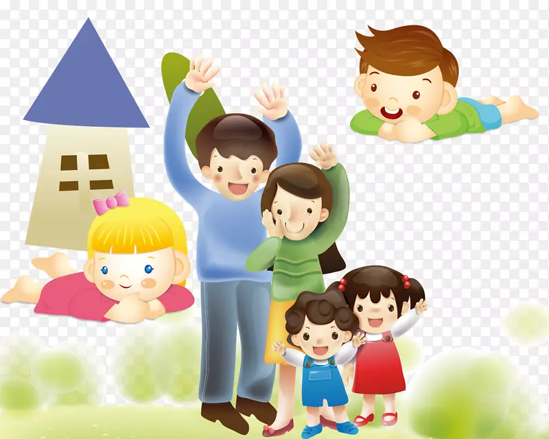 插图-家庭和儿童