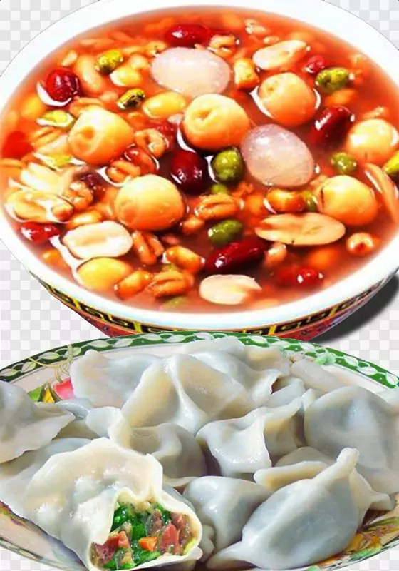 LABA粥食物配料-红枣莲子及米布丁