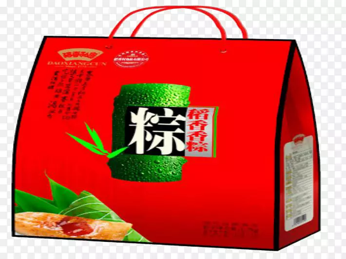 粽子龙舟节-红粽子礼盒
