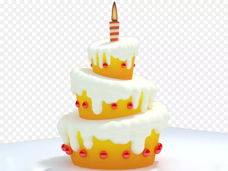 生日蛋糕层蛋糕-卡通蛋糕