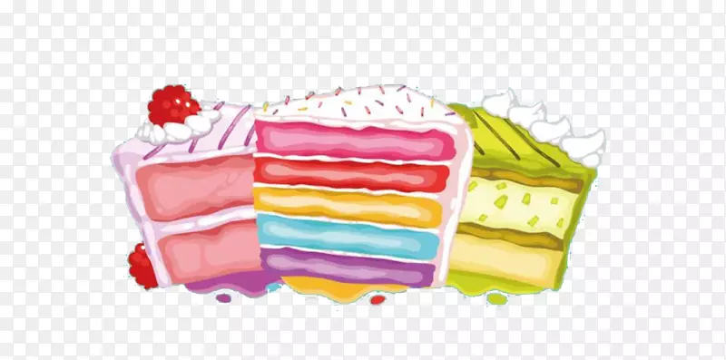 彩虹曲奇蛋糕面包店-蛋糕