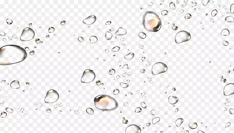 水滴透明半透明计算机文件透明水