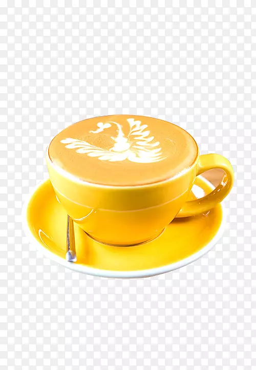 牛奶陶瓷饮料Trendyol集团-明亮的黄色陶瓷咖啡杯热牛奶黄色