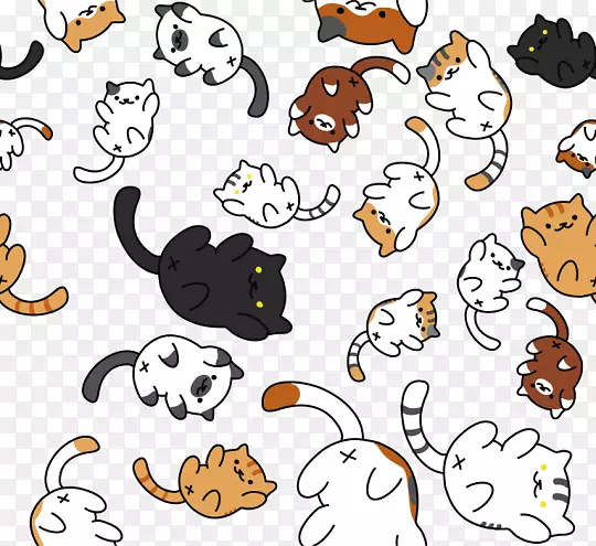 猫猫科游戏-各种可爱的猫贴纸