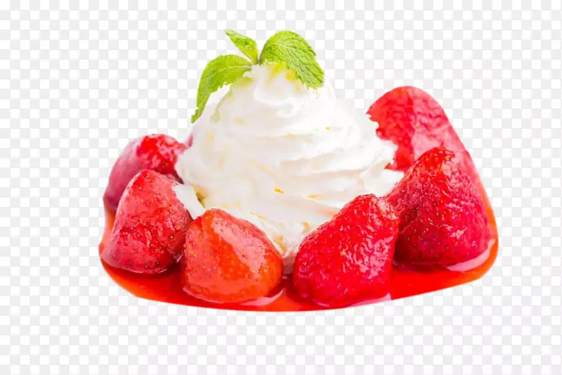 草莓雪糕水果味草莓酱