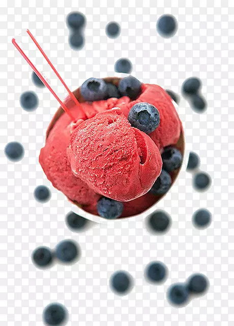 草莓冰淇淋冻酸奶冰糕草莓冰淇淋
