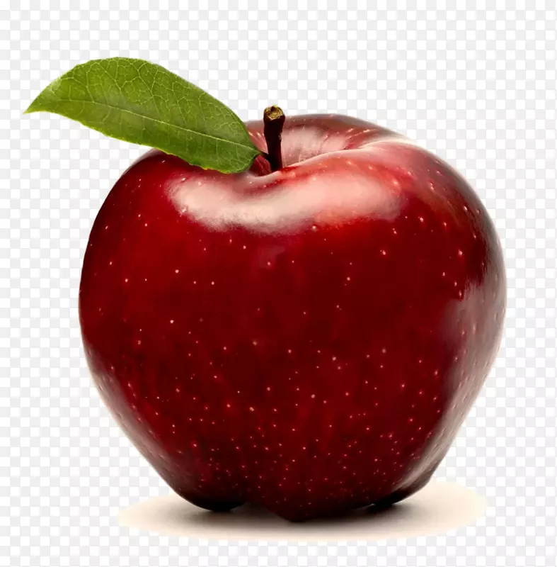 每天苹果一个苹果，不让医生做健康的苹果-红苹果。