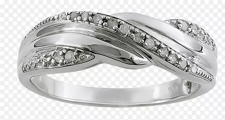 结婚戒指，无银钻石，无银戒指，扣饰材料