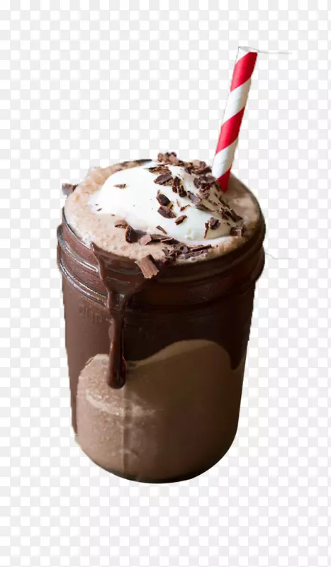巧克力冰淇淋奶昔鸡尾酒圣代牛奶巧克力盖