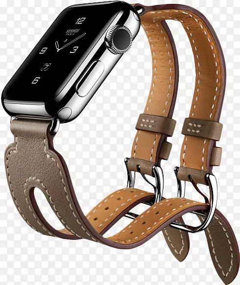苹果手表系列2苹果手表系列3 Hermxe8s-皮革手表