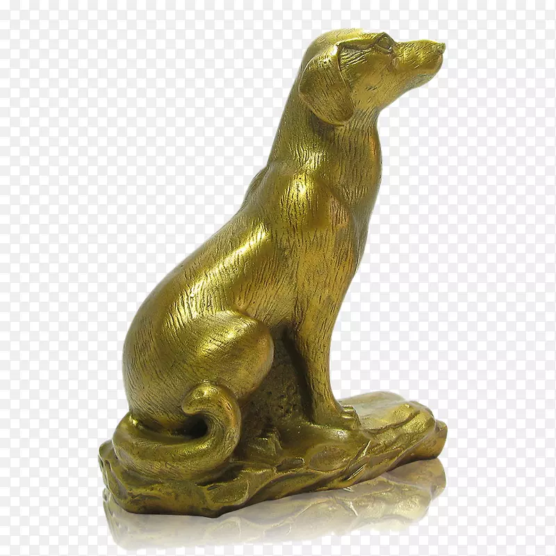金毛猫宠物标签铜大狗