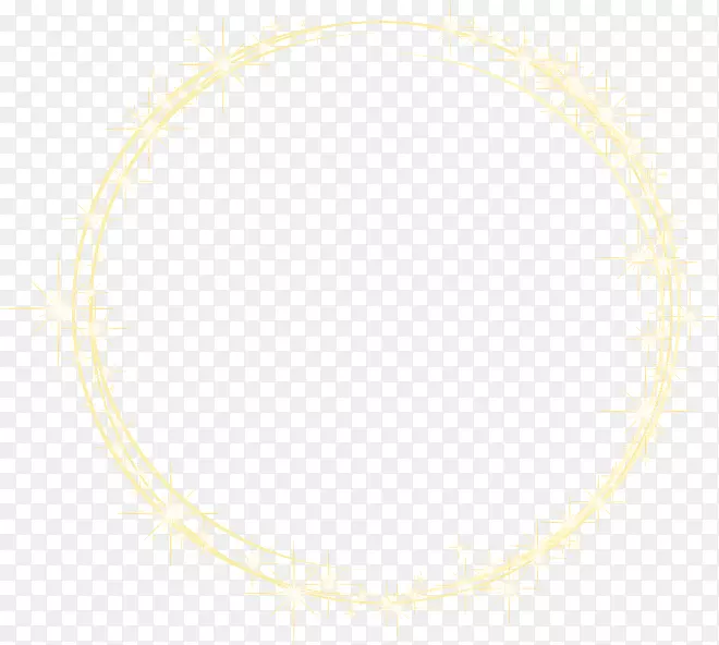 项链黄色圆圈-简单手绘圆圈图案