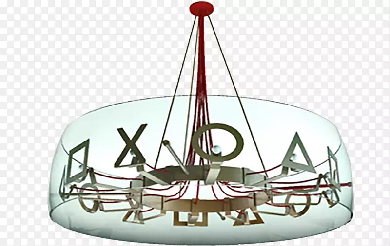 灯具三维造型吊灯自动桌面3ds max三维计算机图形.简单成型吊灯