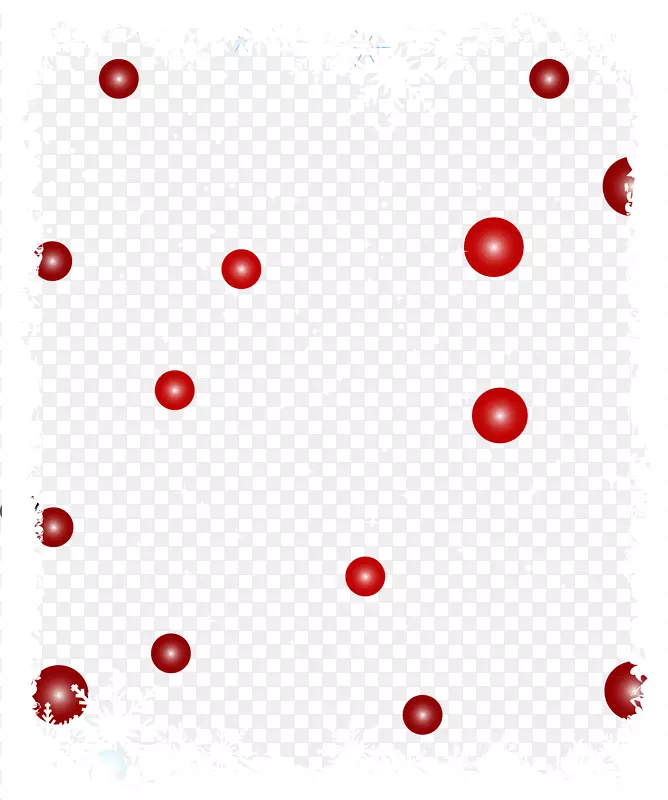 红色圆圈-手绘红色圆圈