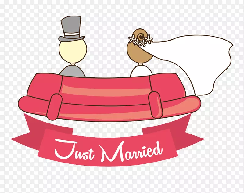 婚庆请柬摄影插画装饰图案创意结婚卡片