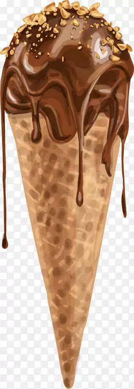 冰淇淋甜甜圈手绘巧克力筒