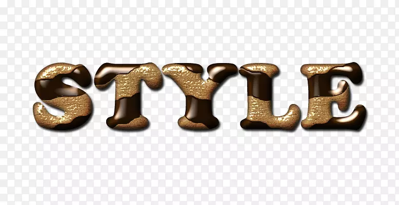 字体巧克力字体.巧克力装饰字体