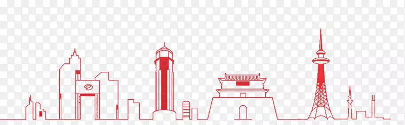 广州电视塔大厦-红色遮阳城市