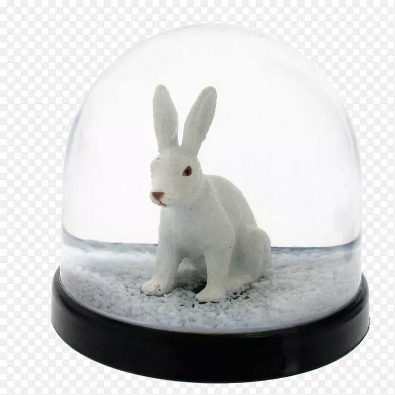雪球亚马逊网圣诞装饰品给你的熊-水晶兔