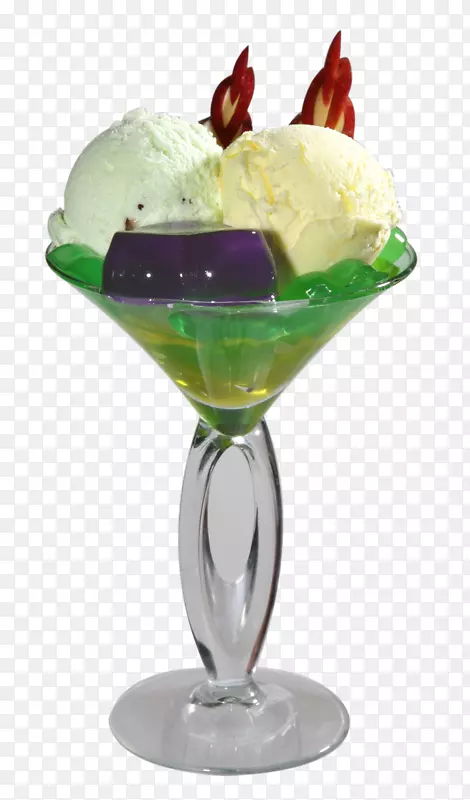 冰淇淋果汁奶昔-饮料冰淇淋卡通