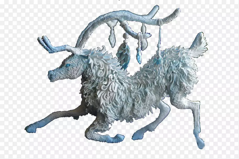 雕塑-羚羊雕塑设计