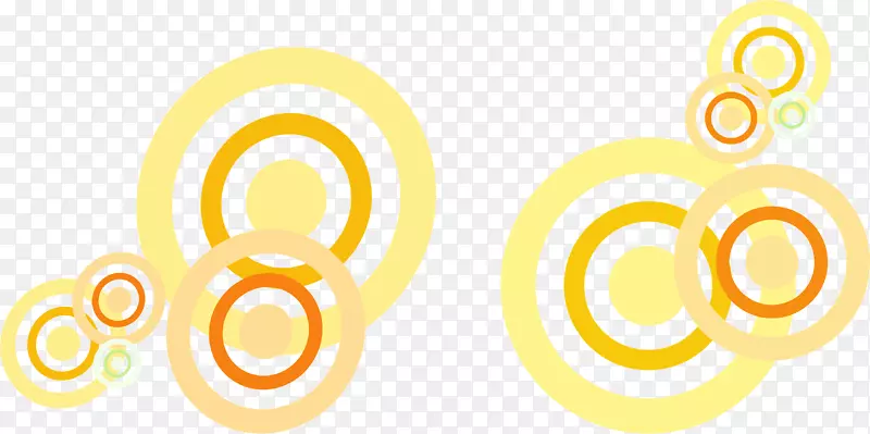 黄色圆盘-黄色装饰圆