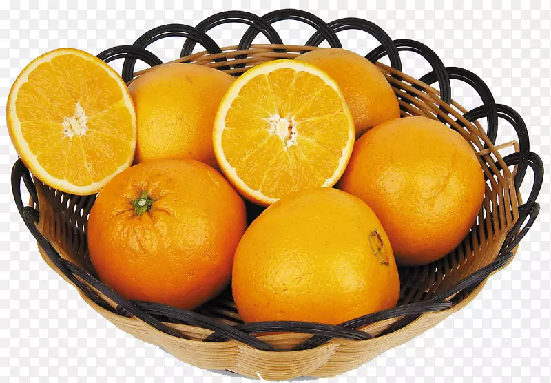 橙色S.A.水果橙篮