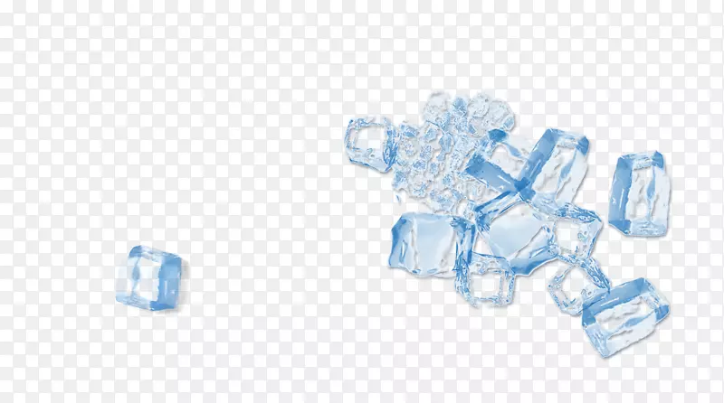 水冰立方体饮料-冰