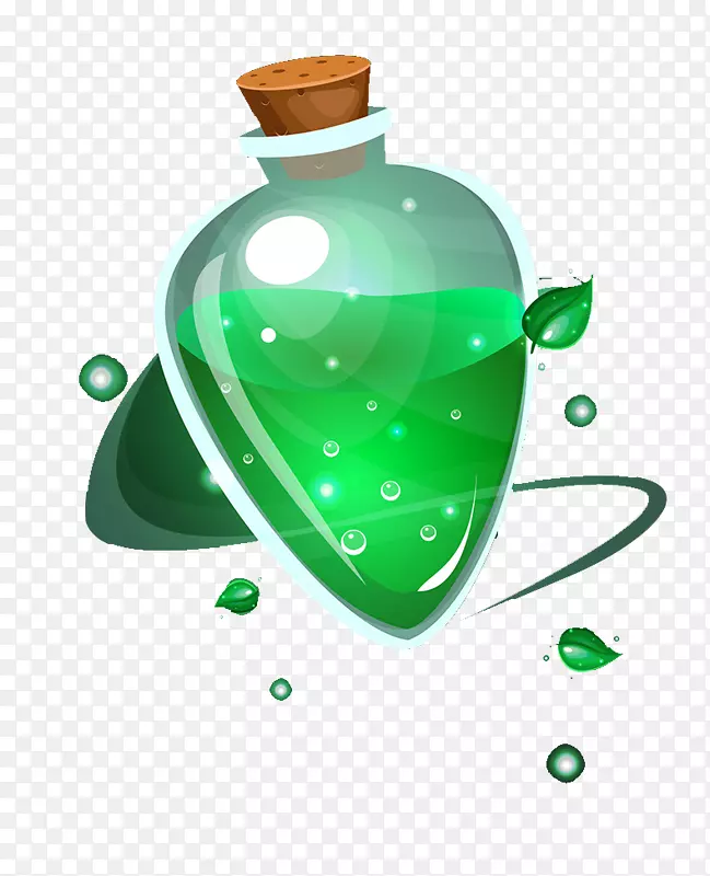 玻璃瓶绿漆绿玻璃瓶