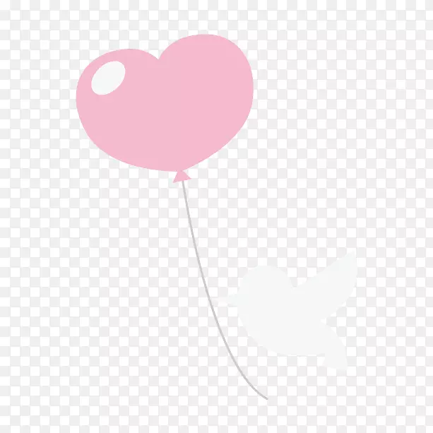 软件粉红气球-创意婚姻婚纱图片材料，粉红色气球