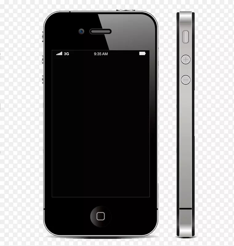 iPhone4s iphone 3GS iphone 5载体-黑色苹果手机