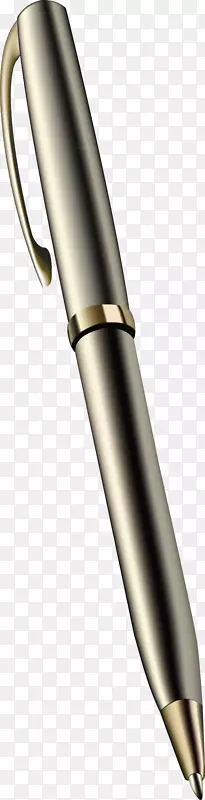 圆珠笔钢笔金属-这支笔是用手绘金属装饰的。