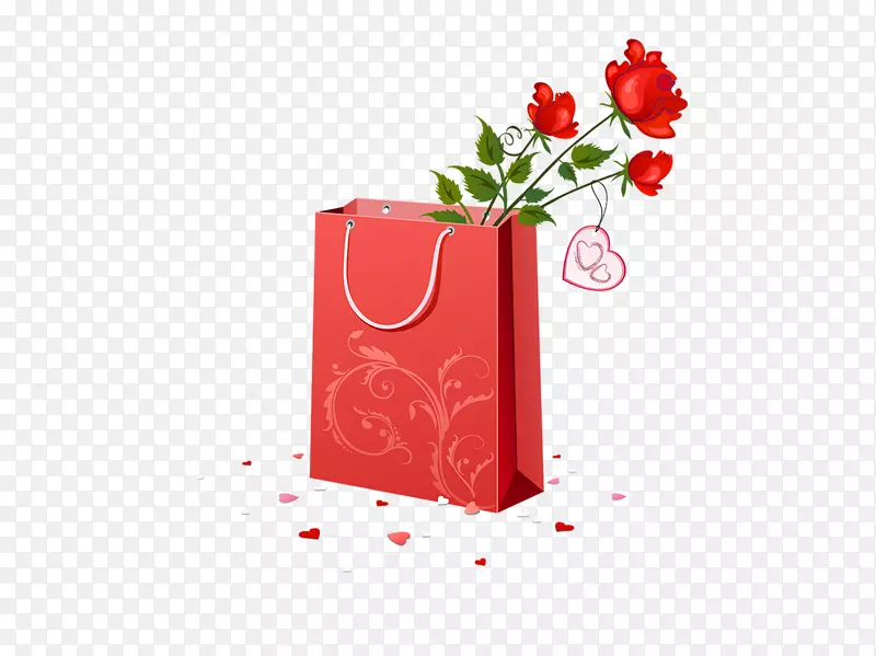 结婚请柬结婚纪念日祝你幸福玫瑰礼品盒