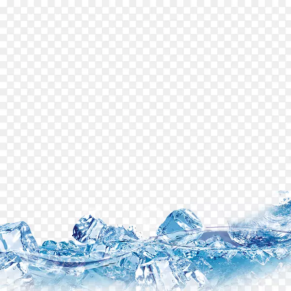 冰立方淡水-冰