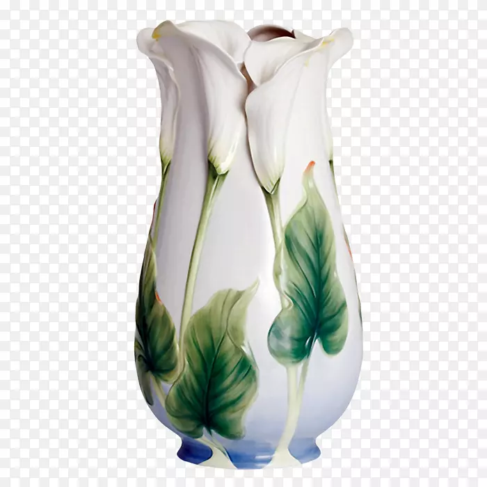 德累斯顿陶瓷收藏陶瓷花瓶工艺瓷