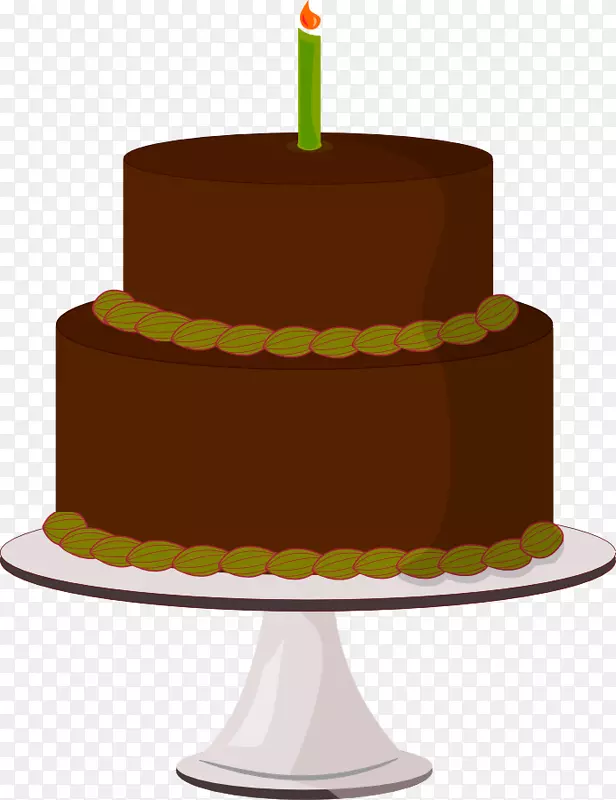 生日蛋糕巧克力蛋糕磅蛋糕纸杯蛋糕婚礼蛋糕巧克力蛋糕剪贴画