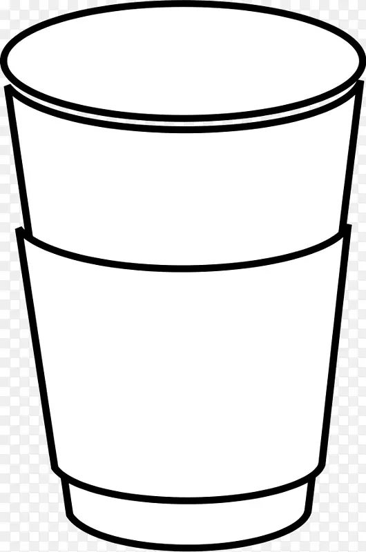 咖啡茶拿铁纸制咖啡厅免费咖啡杯