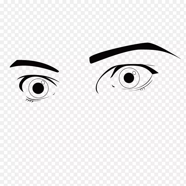 人眼瞳孔剪辑艺术-光瞳孔，飞鄙视，令人惊叹和锐利。