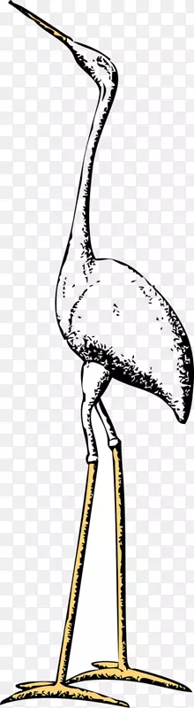 马拉堡鹤鸟蝉剪贴画
